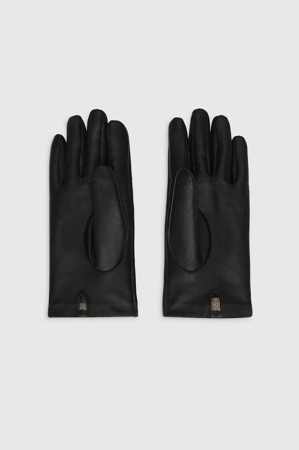 Anine Bing - Signature Link Gloves - Black In Black