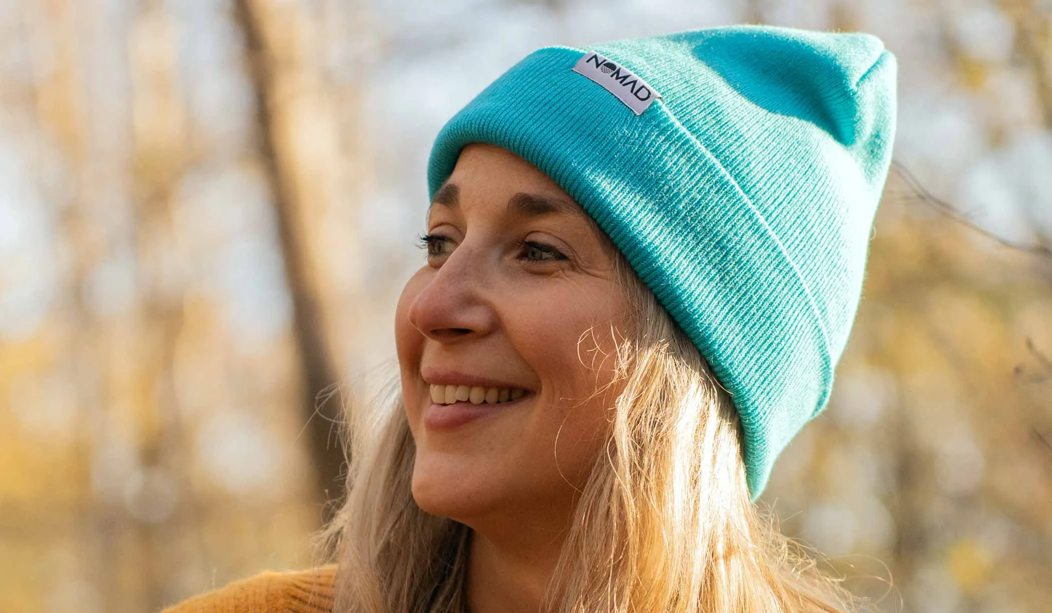 Bright Blue Unisex Recycled Beanie