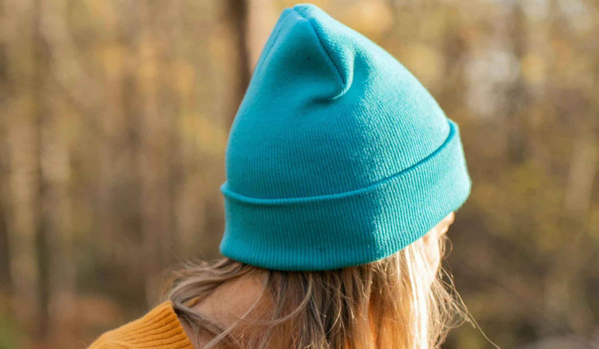 Bright Blue Unisex Recycled Beanie