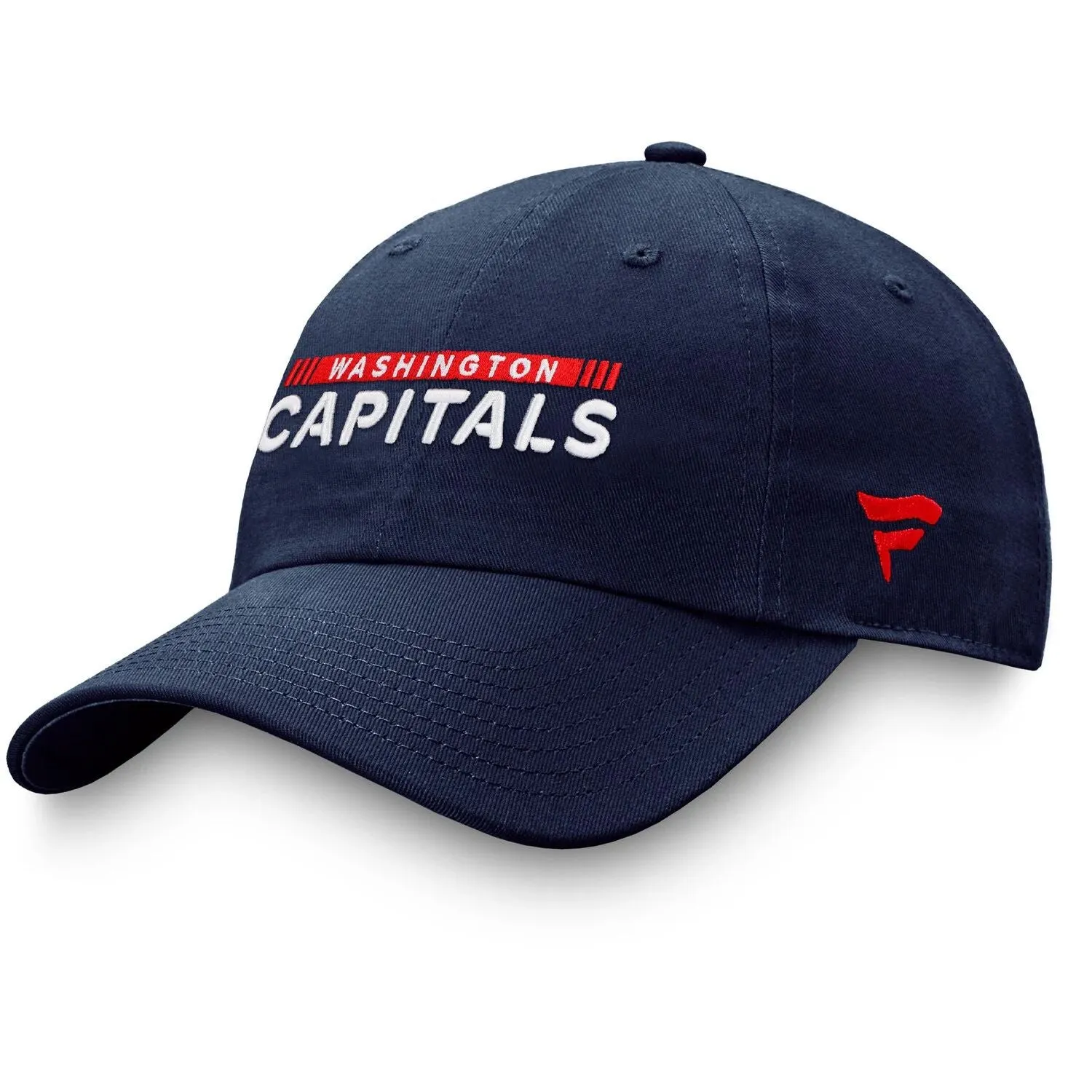 Fanatics Men's Navy Blue Washington Capitals Authentic Pro Rink Logo Adjustable Cap