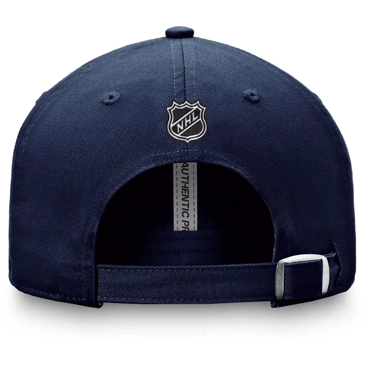 Fanatics Men's Navy Blue Washington Capitals Authentic Pro Rink Logo Adjustable Cap