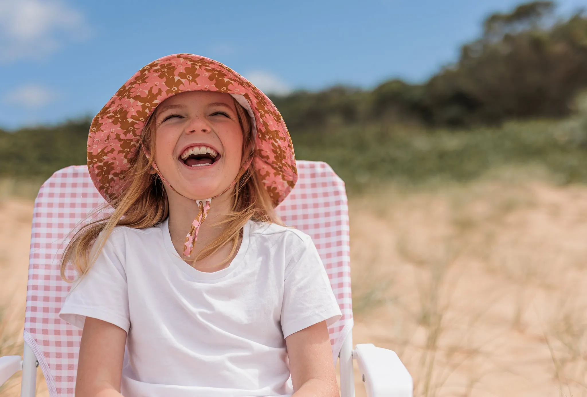 Magnolia Wide Brim Sunhat