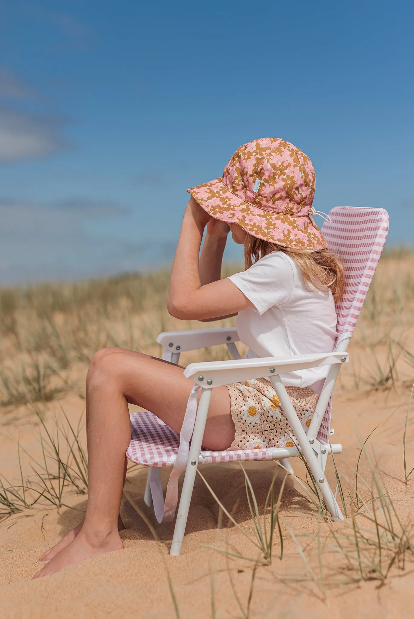 Magnolia Wide Brim Sunhat