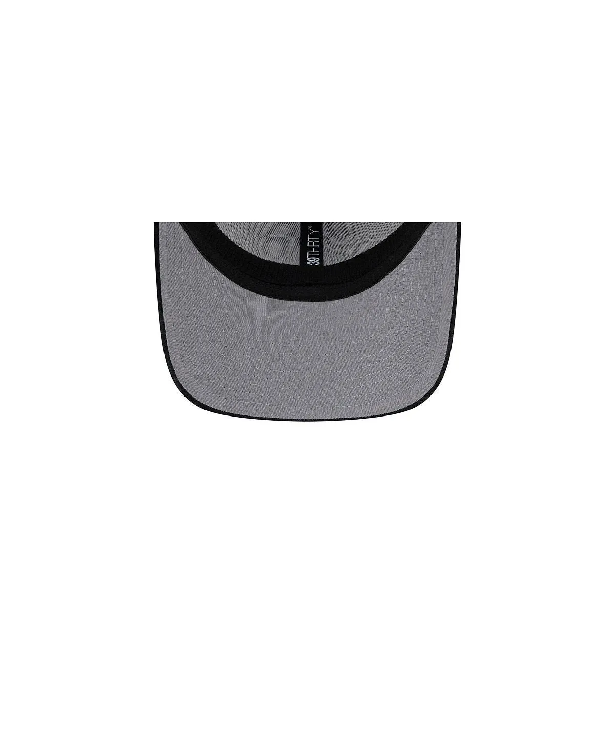 Men's Atlanta Falcons 2023 White/Black Flexible Cap NFL Sideline 39THIRTY New Era