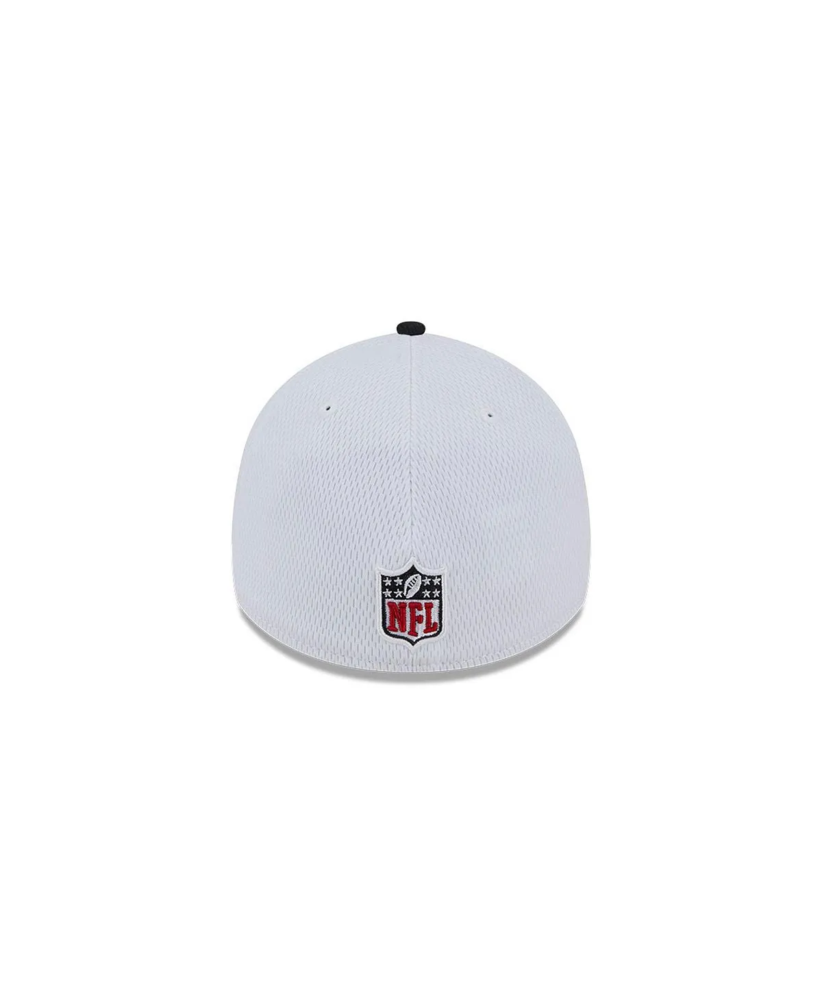 Men's Atlanta Falcons 2023 White/Black Flexible Cap NFL Sideline 39THIRTY New Era