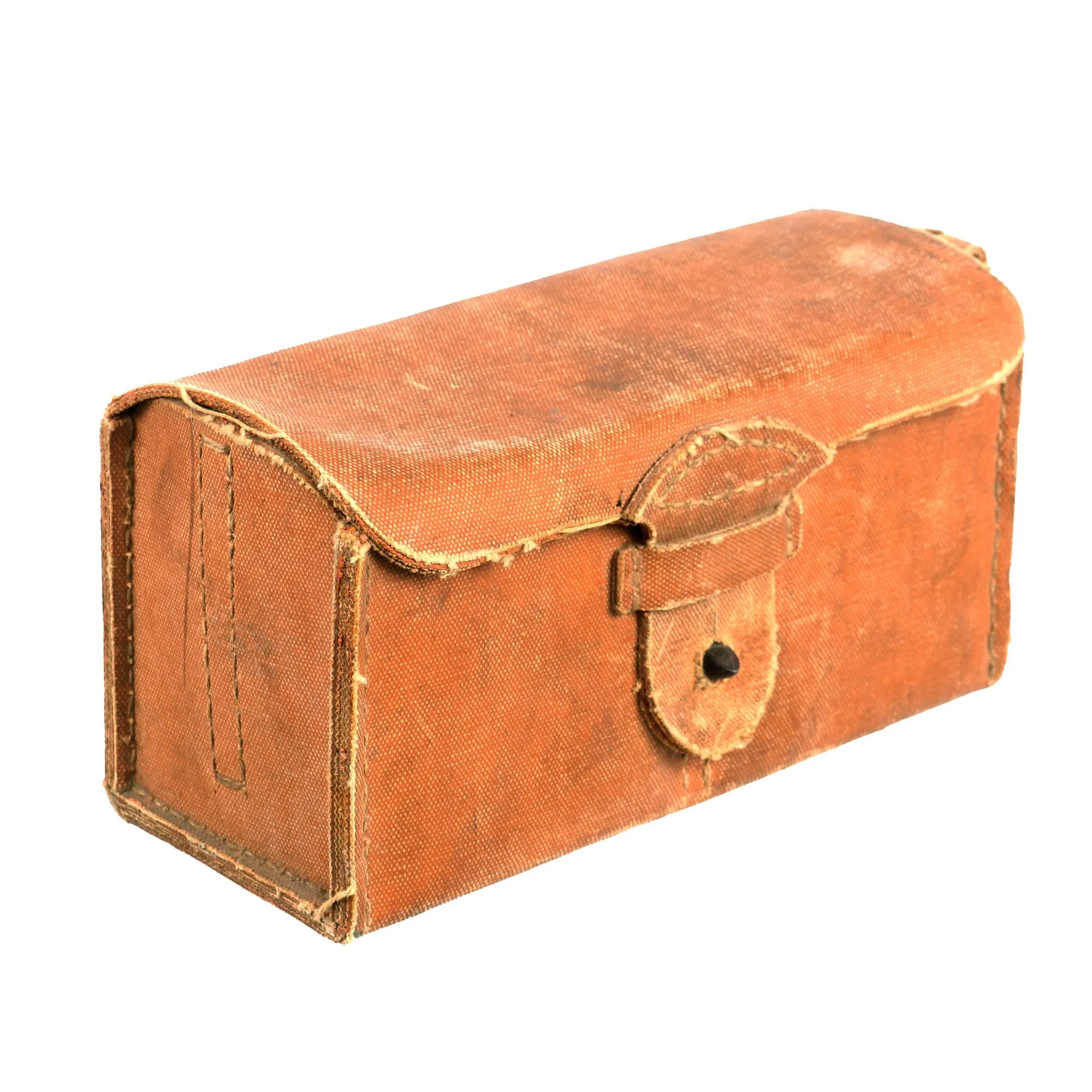 Original Japanese WWII Late War Rubberized Canvas Type 30 Arisaka Ammunition Pouch