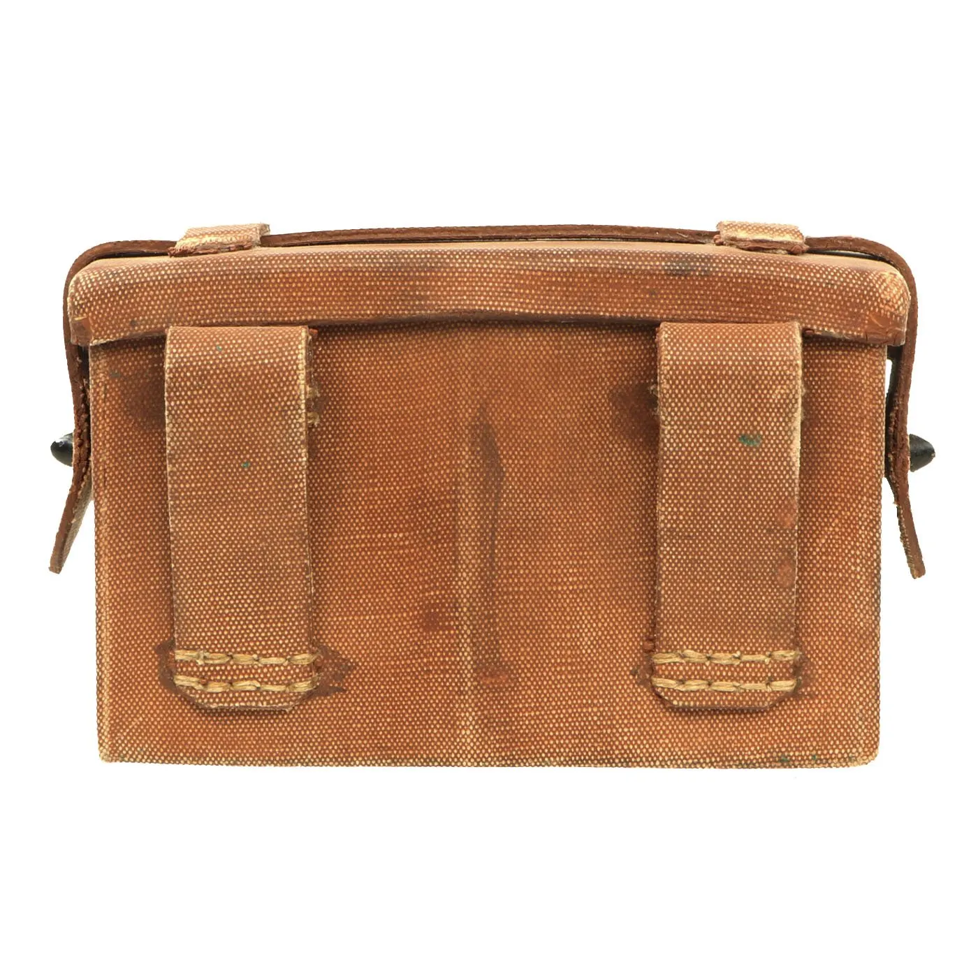 Original Japanese WWII Unissued Late War Rubberized Canvas Arisaka Ammunition Pouch