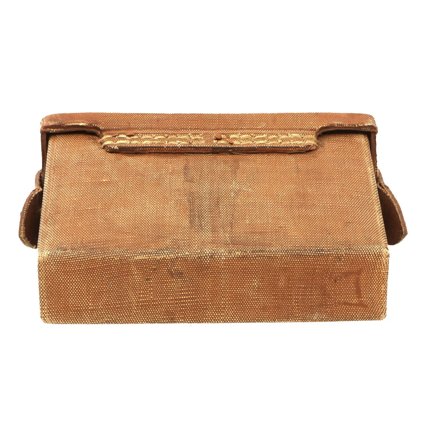 Original Japanese WWII Unissued Late War Rubberized Canvas Arisaka Ammunition Pouch