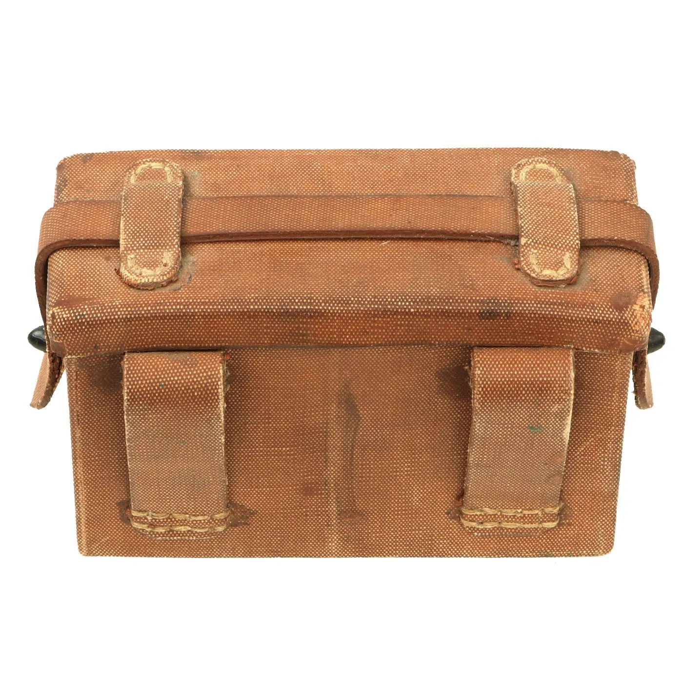Original Japanese WWII Unissued Late War Rubberized Canvas Arisaka Ammunition Pouch