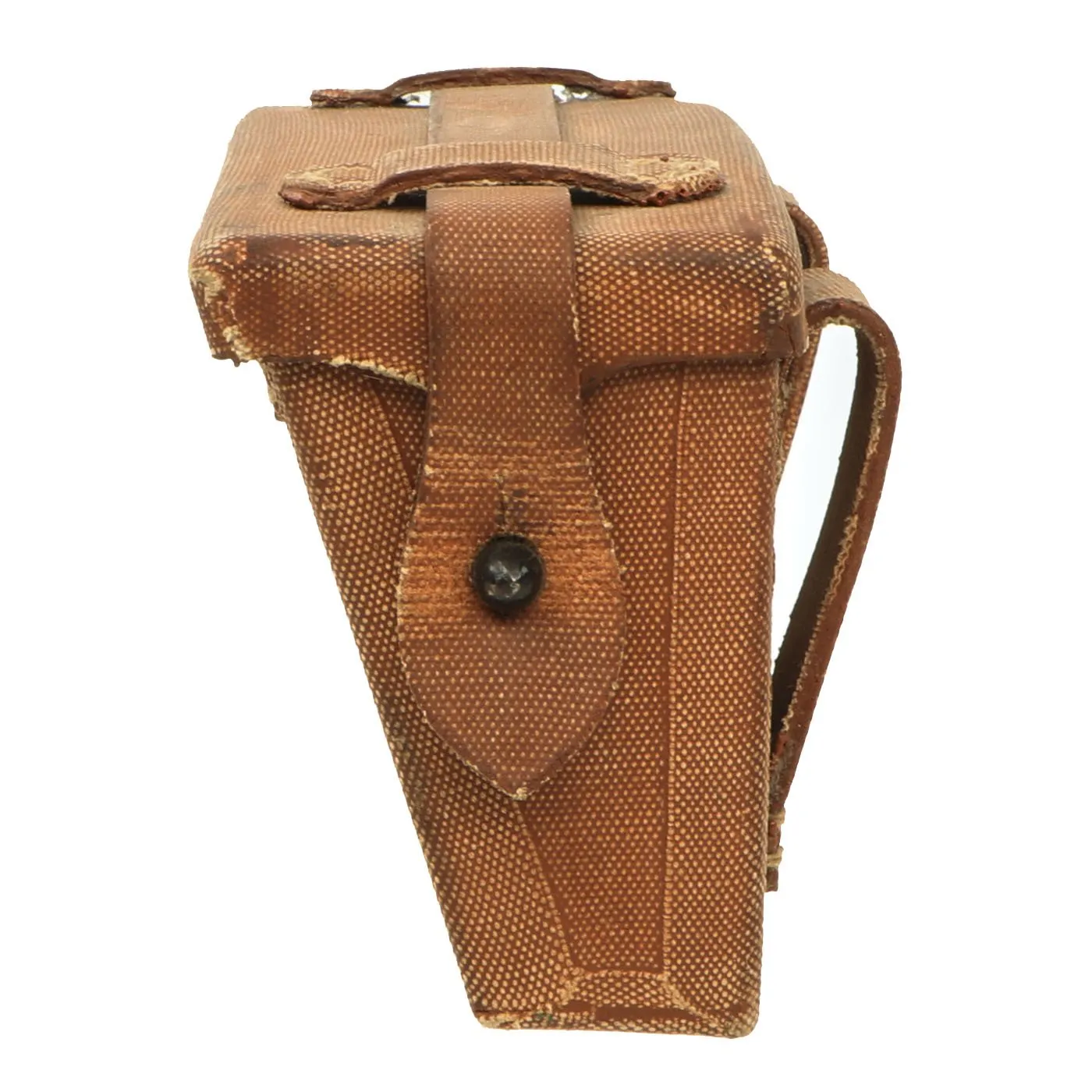 Original Japanese WWII Unissued Late War Rubberized Canvas Arisaka Ammunition Pouch