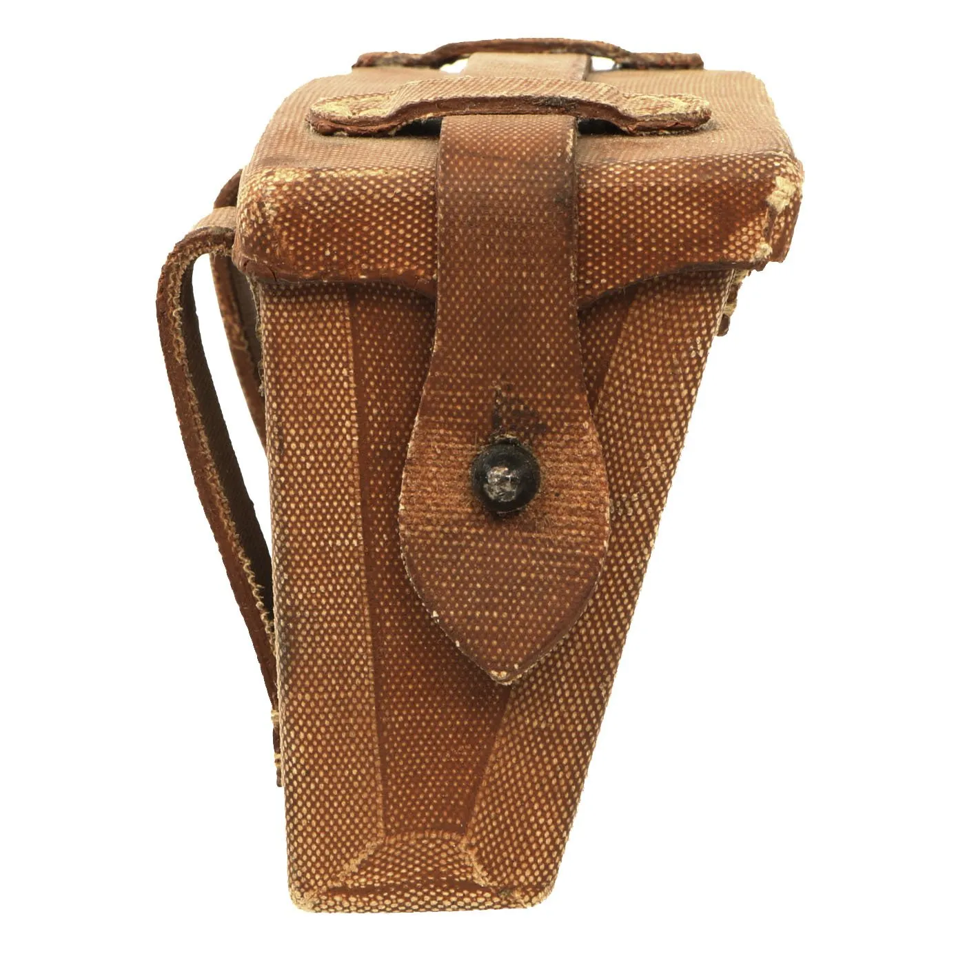 Original Japanese WWII Unissued Late War Rubberized Canvas Arisaka Ammunition Pouch