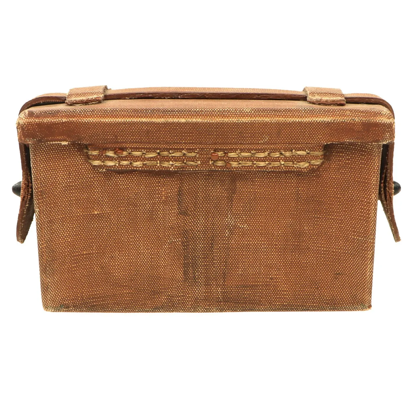 Original Japanese WWII Unissued Late War Rubberized Canvas Arisaka Ammunition Pouch