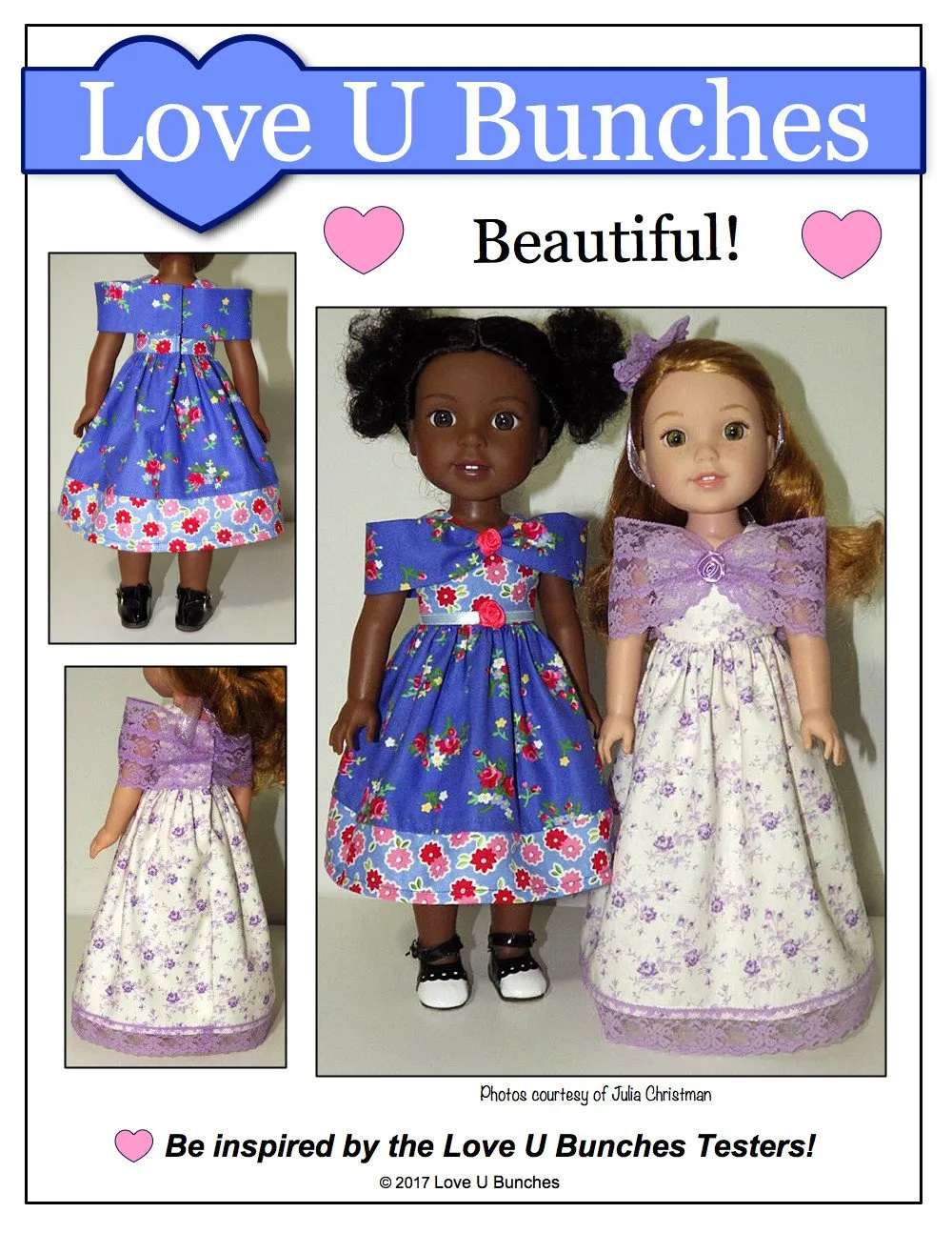 Princess Anya 14.5" Doll Clothes Pattern