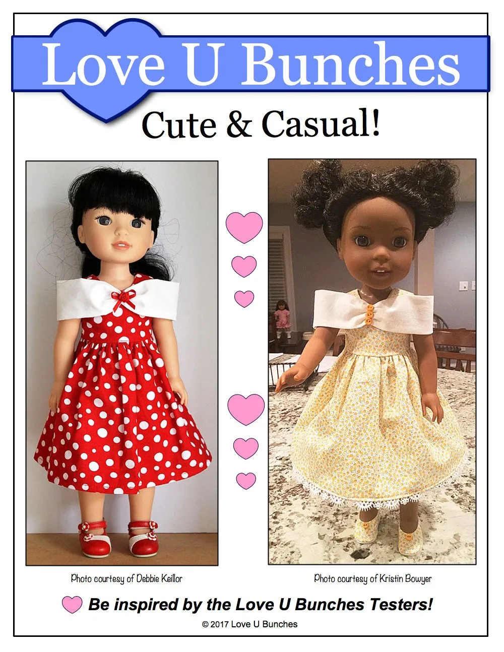 Princess Anya 14.5" Doll Clothes Pattern