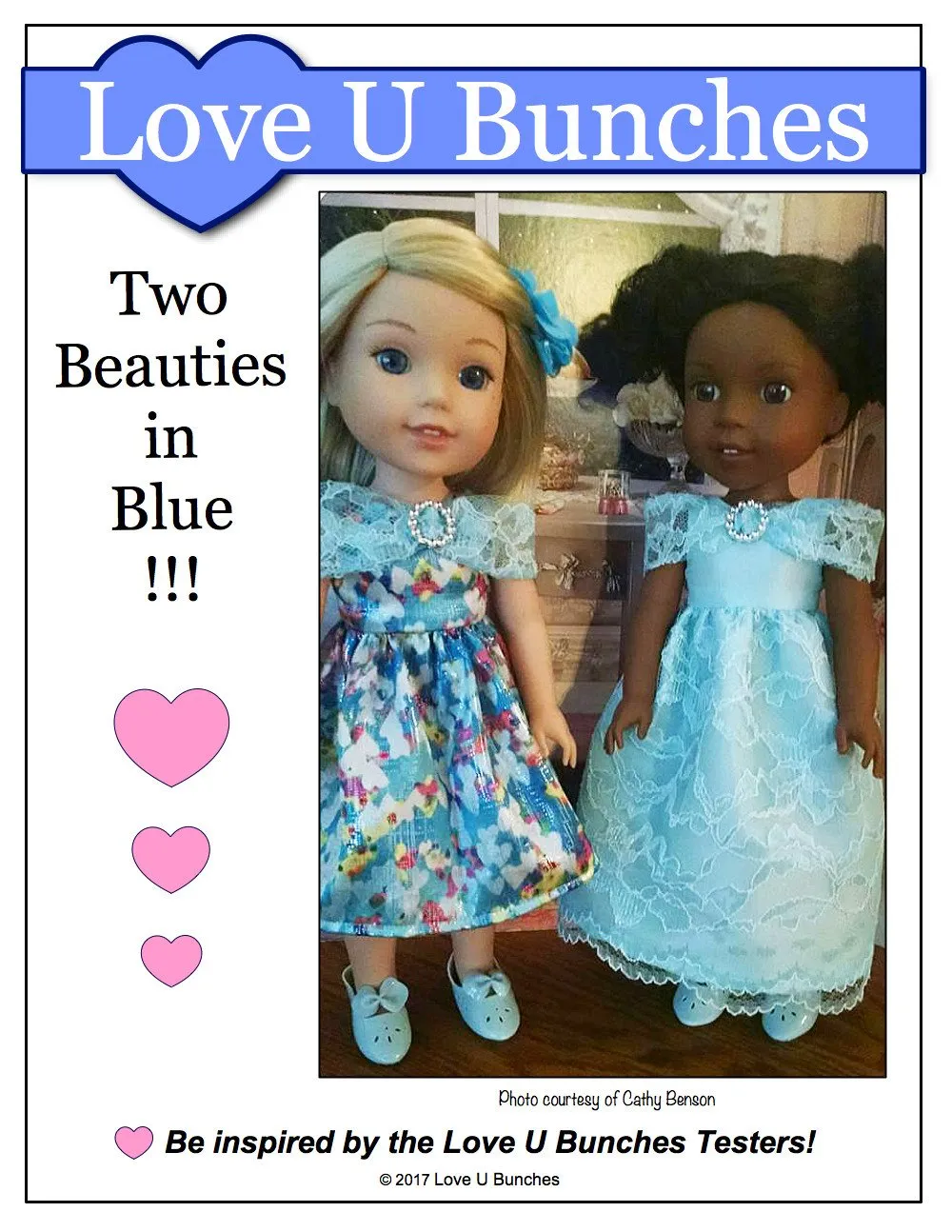 Princess Anya 14.5" Doll Clothes Pattern