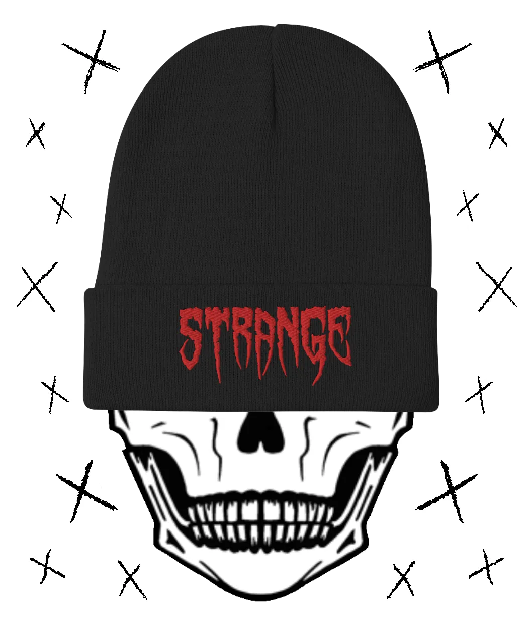 STRANGE Embroidered Beanie